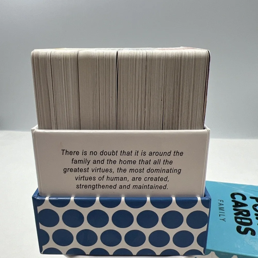Talking Point Family Edition 200 Cards To Create Conversation‎ With Purpose New